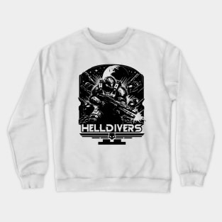 HELLDIVERS GO IN! Crewneck Sweatshirt